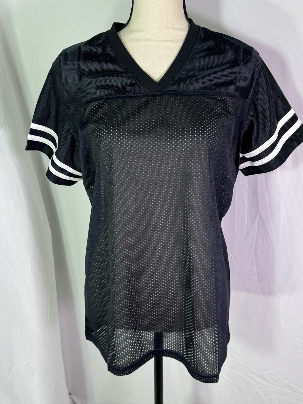 Vintage Harley Davidson Black Mesh Jersey L Y2K Biker Streetwear